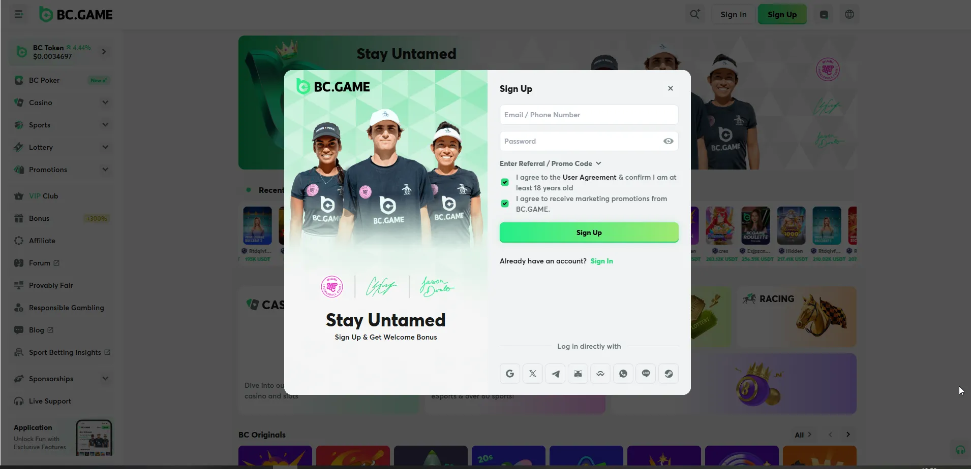 BC-GAME-register