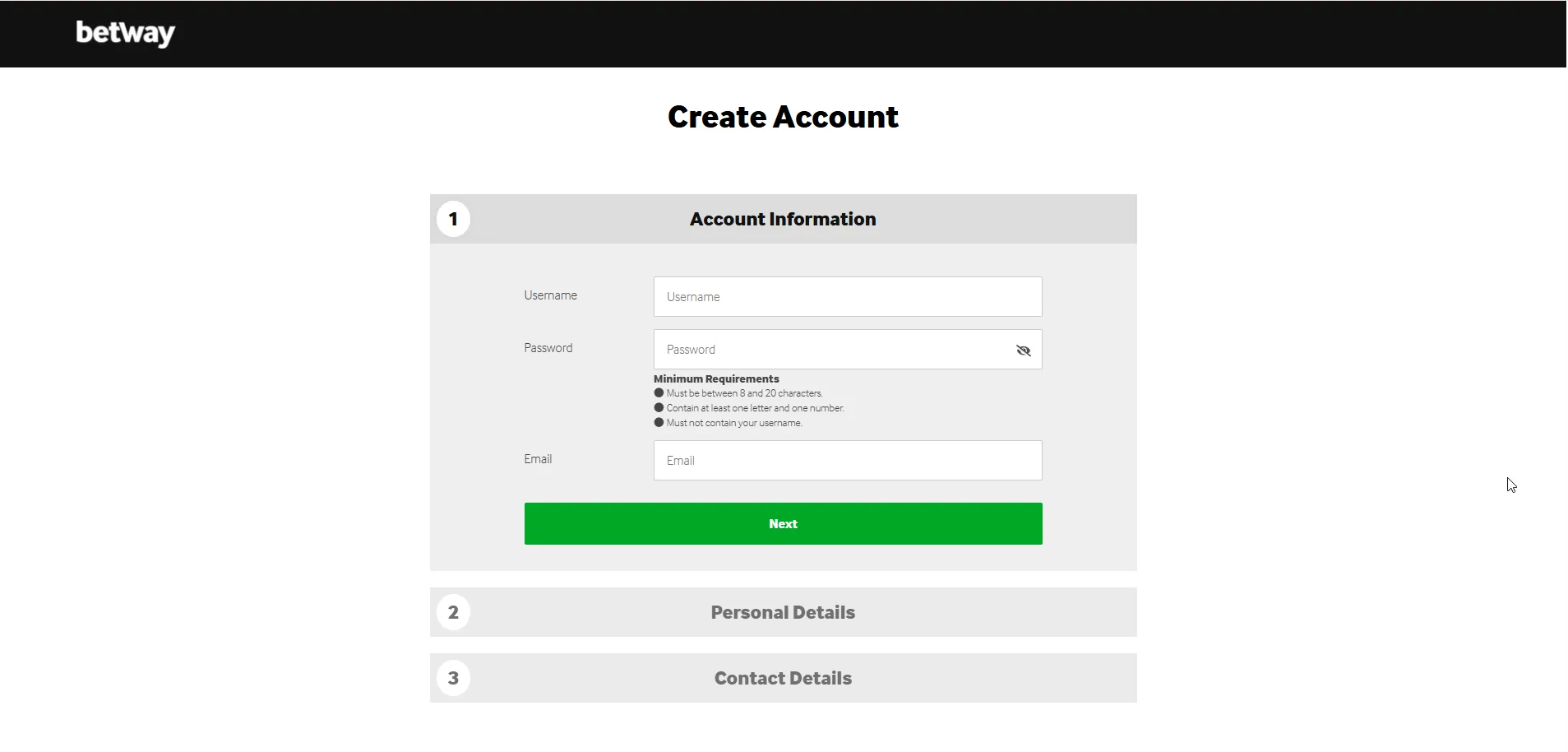 Betway-India-Register