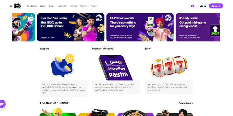 10CRIC CASINO